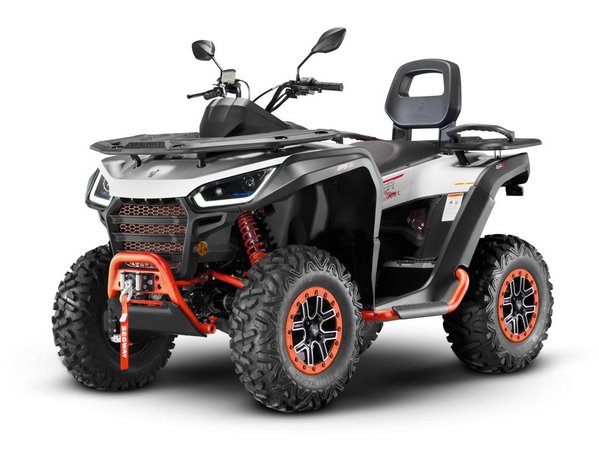 Segway Snarler AT6 L white-red aluminium-rims