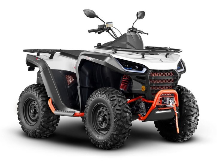 Segway Snarler AT6 S white-red steel-rims 003