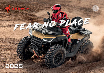 Segway Powersports -esite 2025 Kansi