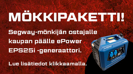 Segway - Tuotesivun banneri - Mökkipaketti 2025