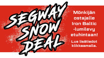 Segway Snow Deal 2025 - Bannerikuva pieni